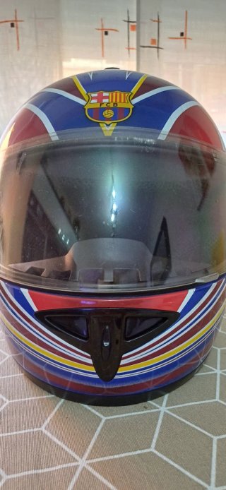 Casco Moto FC Barcelona talla M