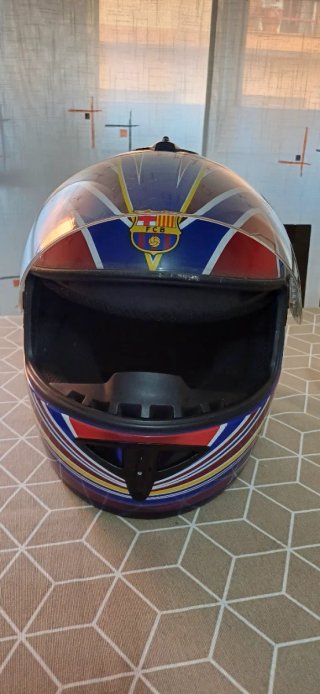 Casco Moto FC Barcelona talla M