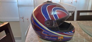 Casco Moto FC Barcelona talla M