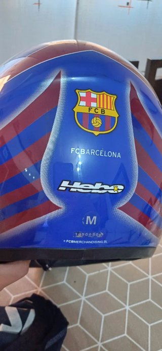 Casco Moto FC Barcelona talla M