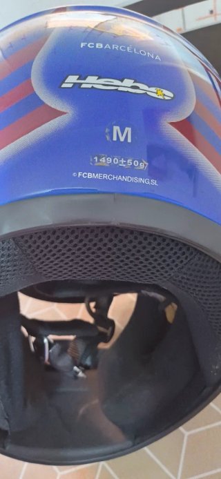 Casco Moto FC Barcelona talla M