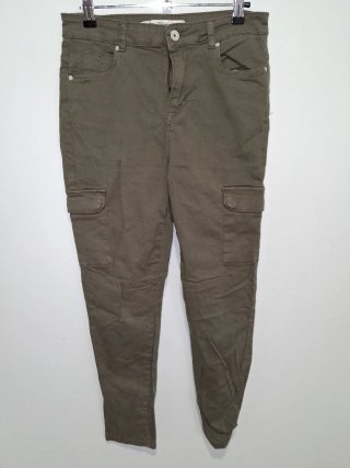 Pantalones cargo verdes
