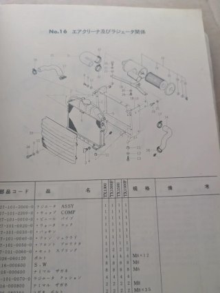 Manual de despiece mini tractor TX1300