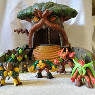 Gormiti Fortaleza del Bosque Vintage  + 5 Fig.