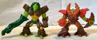Gormiti Fortaleza del Bosque Vintage  + 5 Fig.