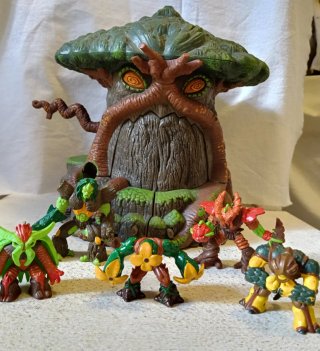 Gormiti Fortaleza del Bosque Vintage  + 5 Fig.