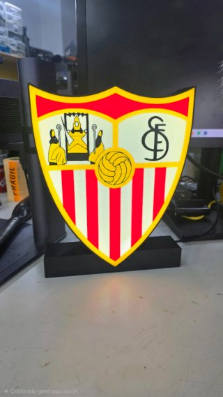 Caja de luz del sevilla fútbol club. Sevilla fc