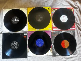 Lote 6 vinilos pop español 80s/90s