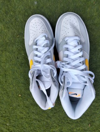 Zapatillas Nike Niños/Niñas Gris Blanco Amarillo