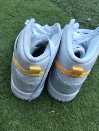 Zapatillas Nike Niños/Niñas Gris Blanco Amarillo