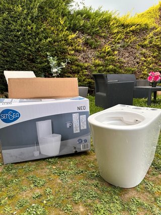 Inodoro SER NEO blanco cerámica