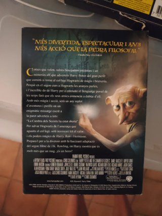 Harry Potter i la Cambra Secreta DVD Català
