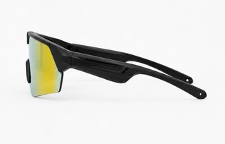 Gafas IA Deportivas Negras Espejo Multicolor