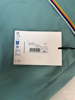 K-Way Jake Plus.2 Reversibile Uomo XXL