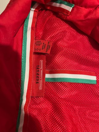 Chaqueta Ferrari Hombre Talla XL Roja