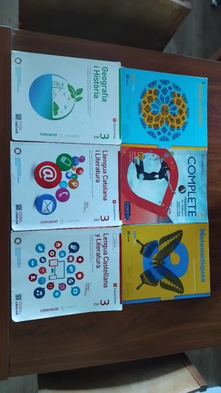 Libros de texto 3 ESO