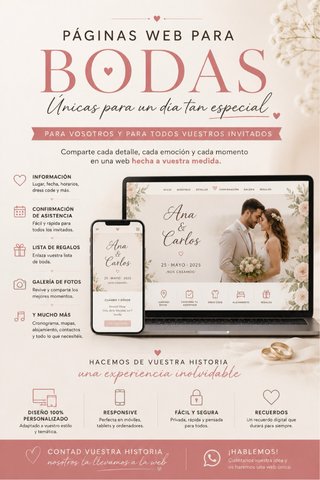 Pagina web para tu boda