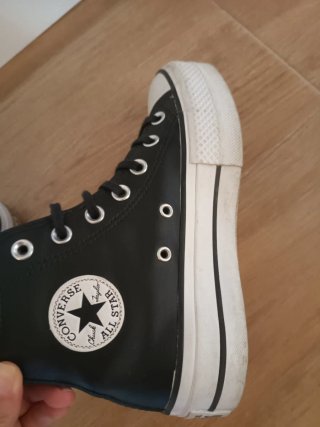 Converse Polipiel Negro Talla 36