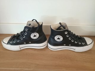 Converse Polipiel Negro Talla 36