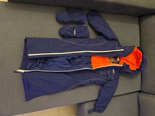 Mono con Guantes de esquí infantil Wedze 2 años