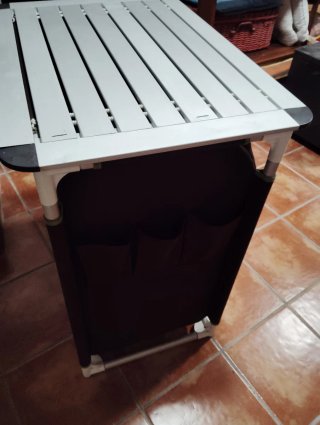 Mesa camping desmontable