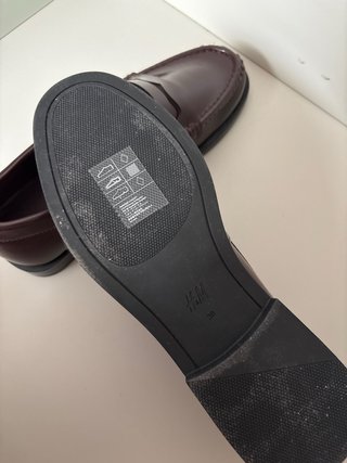 Mocasines H&M Vino Talla 38