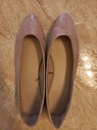 Bailarinas beige/rosa T.37