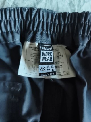 Pantaloncini da lavoro ROLY grigi