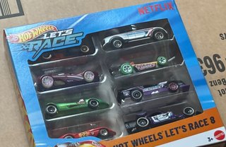 Hot Wheels GT Scorcher garantita Let's Race 8 Pack