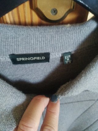 Chaqueta gris con cremallera para hombre