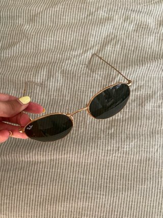 Gafas Ray Ban Doradas con Funda