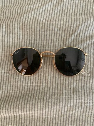 Gafas Ray Ban Doradas con Funda