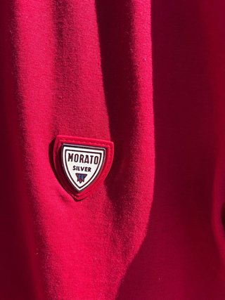 Camiseta Antonio Morato Roja V-Neck