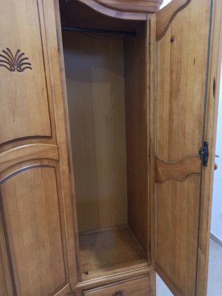 Armario juvenil madera provenzal
