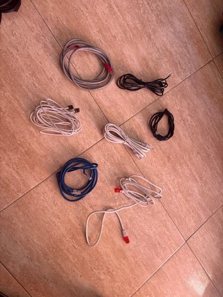 Lote Cables Router Varios Colores