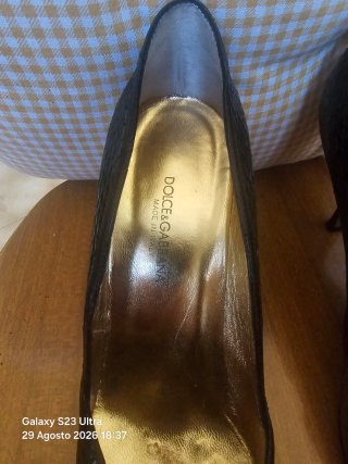 Scarpe con tacco Dolce & Gabbana nere