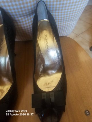 Scarpe con tacco Dolce & Gabbana nere