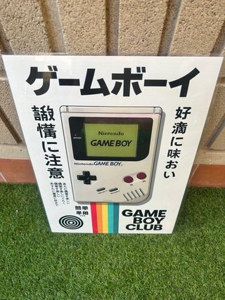 Póster Game Boy Nintendo Club
