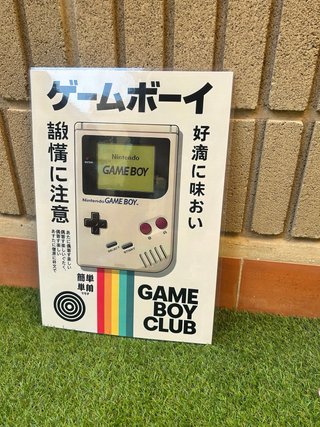Póster Game Boy Nintendo Club