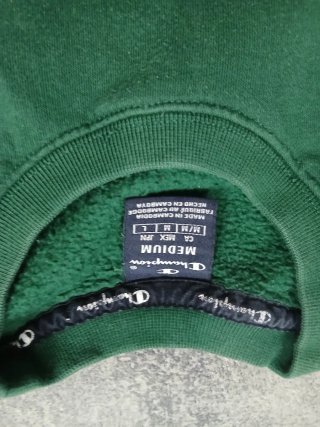 Sudadera Champion Verde Talla M