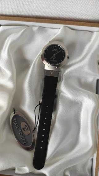 Reloj Time Force Mujer Negro/Plata