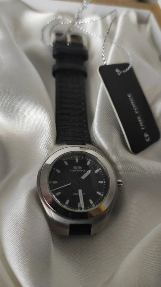 Reloj Time Force Mujer Negro/Plata