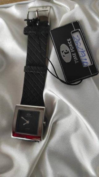 Reloj Time Force Mujer Negro/Plata
