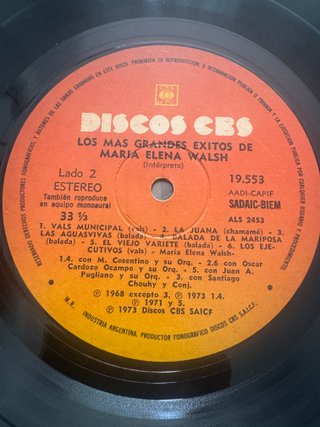 Vinilos México y Argentina