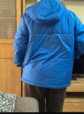 Abrigo Nike azul talla M