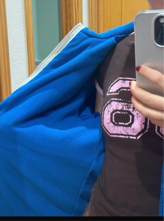 Abrigo Nike azul talla M