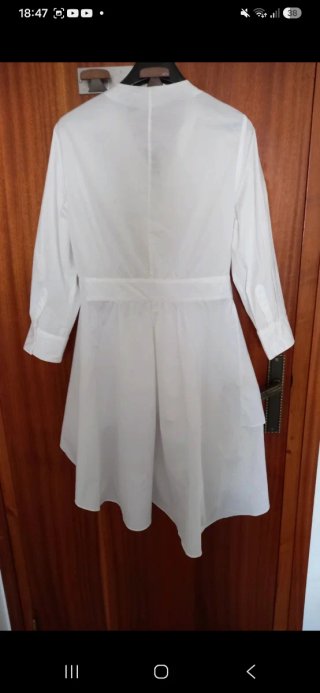 Camisa Zara Blanca Mujer Talla S