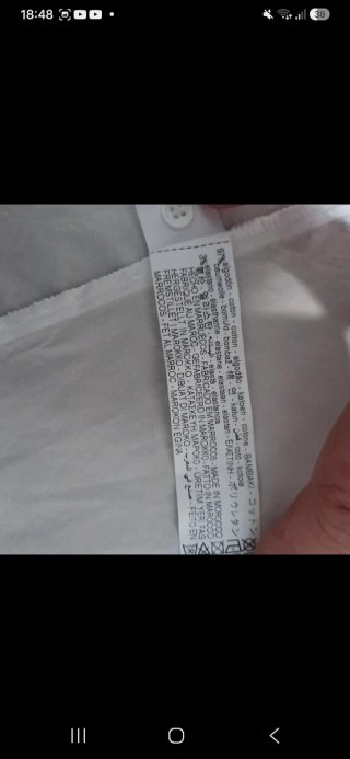 Camisa Zara Blanca Mujer Talla S