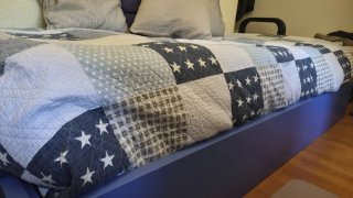 Cama Canapé 105x200 Azul