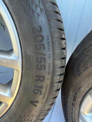 Llantas Ronal 5x112 con gomas nuevas 205/55/16